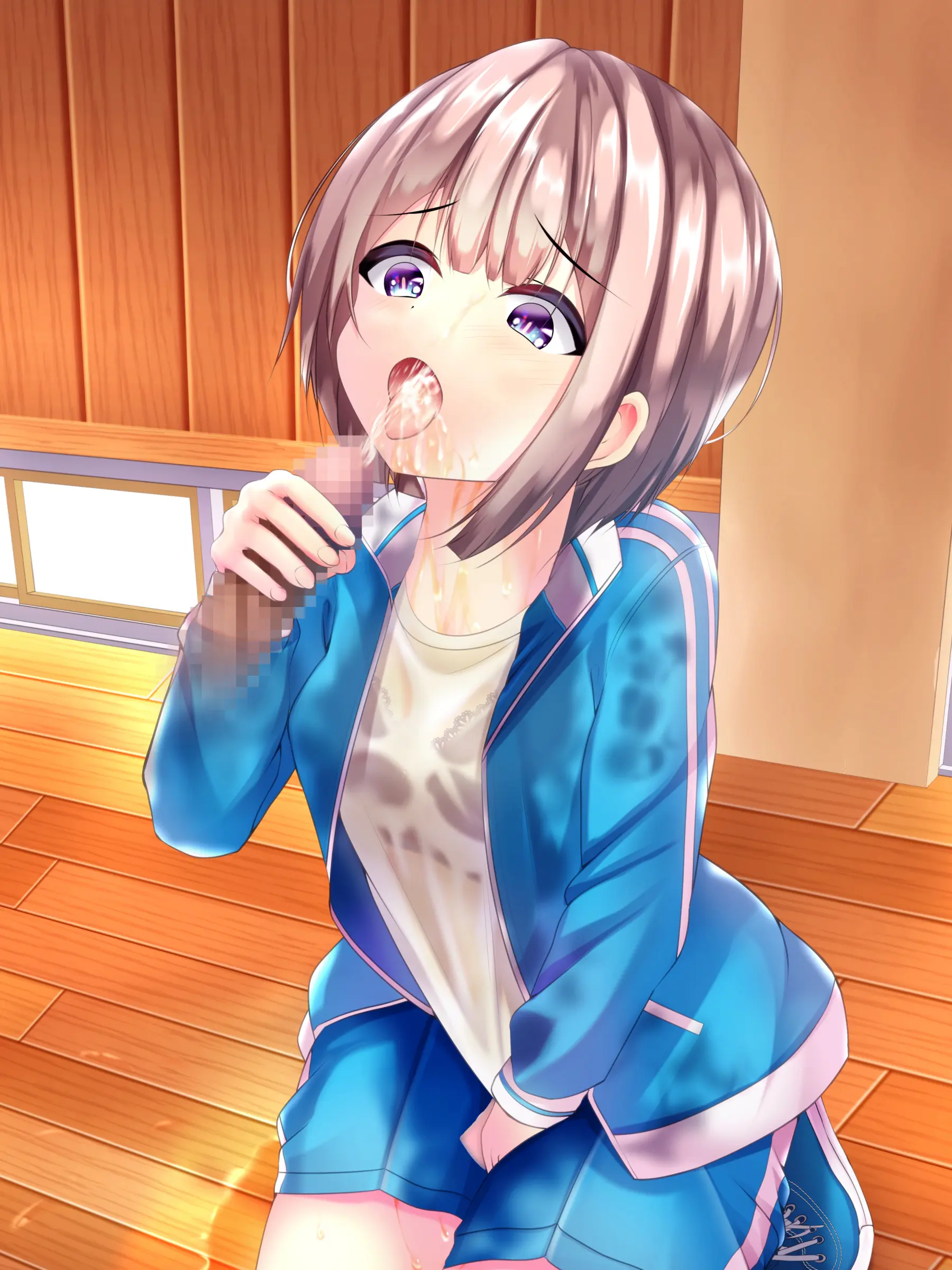 Onnanoko Ga Chakui No Mama Seieki To Ochikko O Kakerareru CG-Shuu | 여자아이가 옷을 입은 채 정액과 오줌이 뿌려지는 CG 모음집